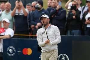 Sam Burns out in the Second Practice day of The 153rd Open Golf Championship at Royal Portrush