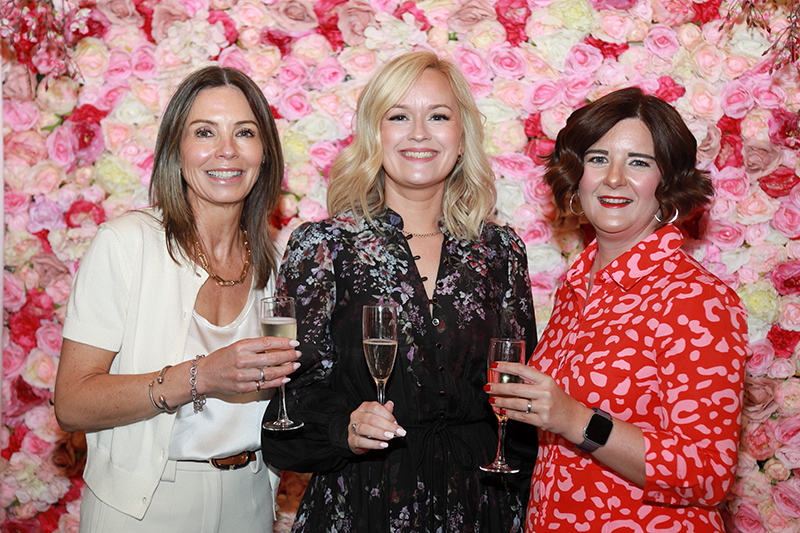 Nikki Larkin, Lynsey Gordon and Victoria Brown